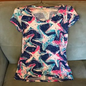 Lily Pulitzer starfish shirt